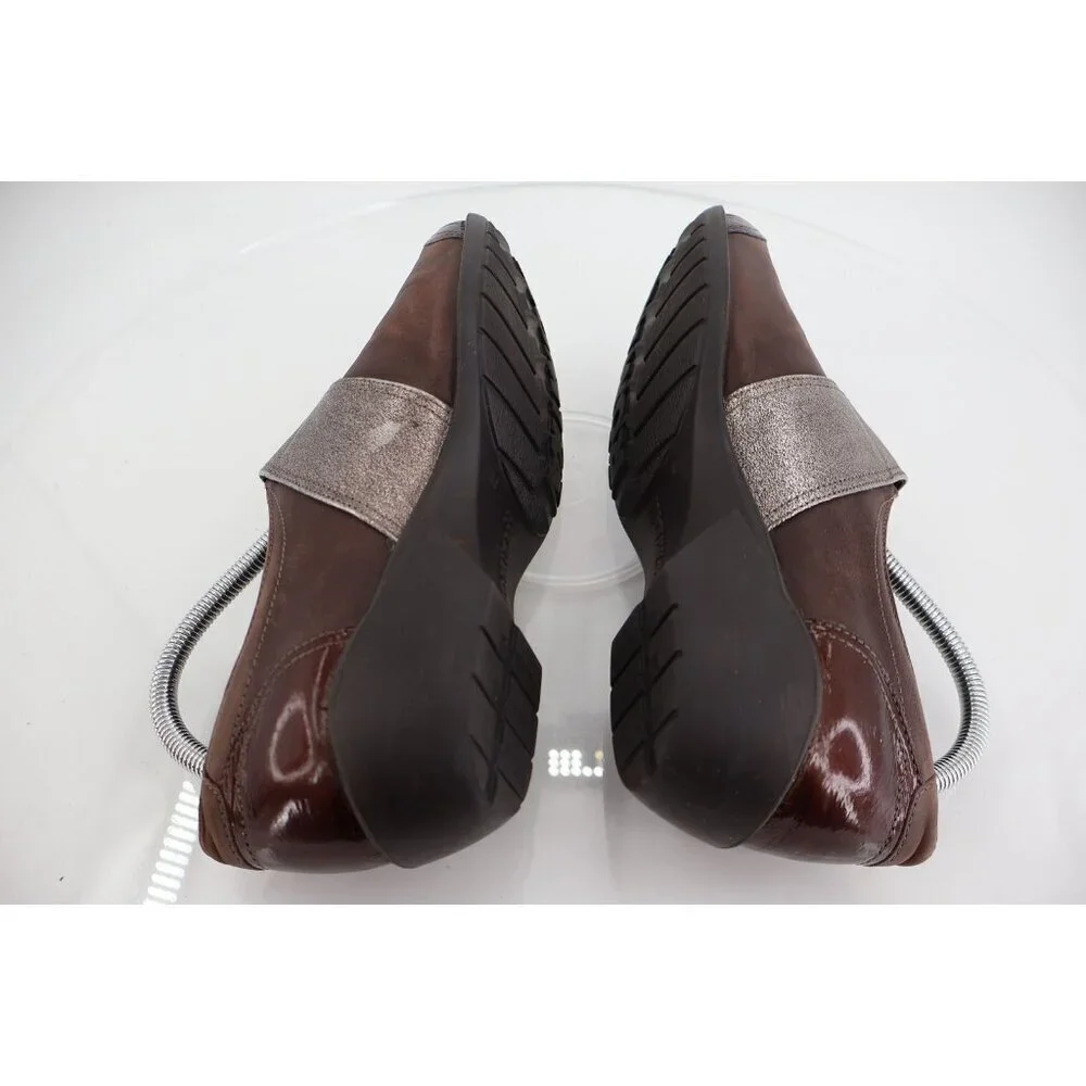 Romika Skylight Loafers Women's Size 41 10 Brown Pewter Bootie Shootie Comfy